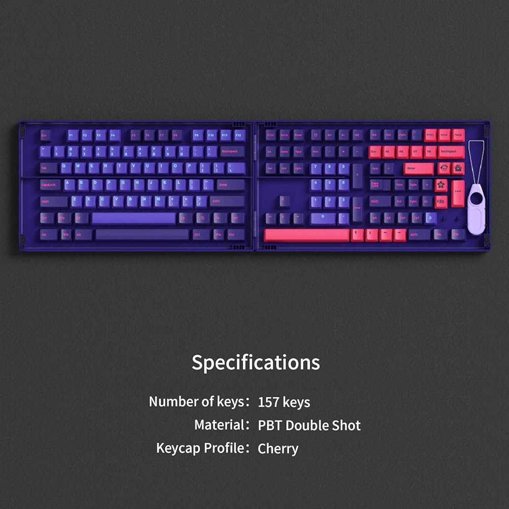 Akko MOD005 NEON キーキャップセット Akko Neon Keycap Set | Diykeycap